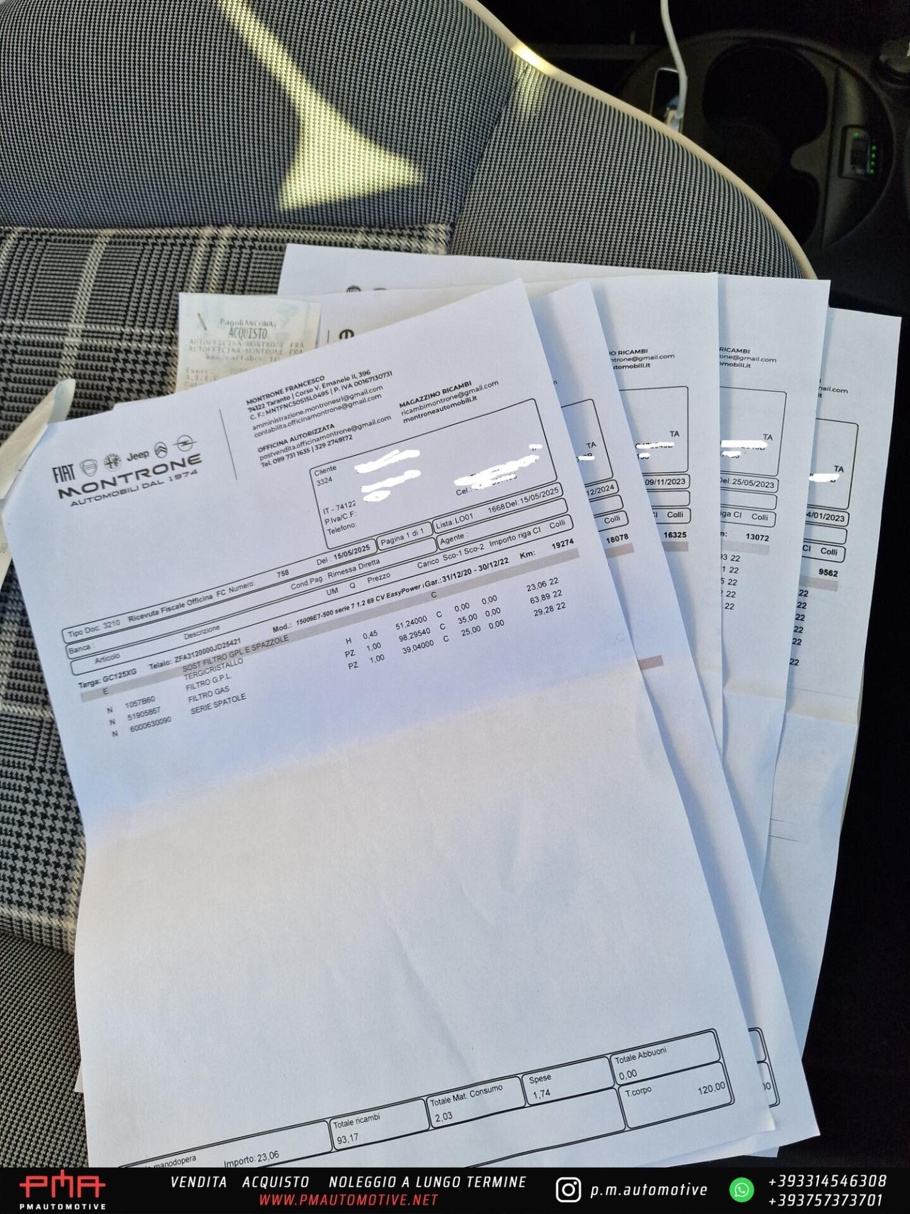 Fiat 500 1.2 Lounge easypower Gpl 69cv my20