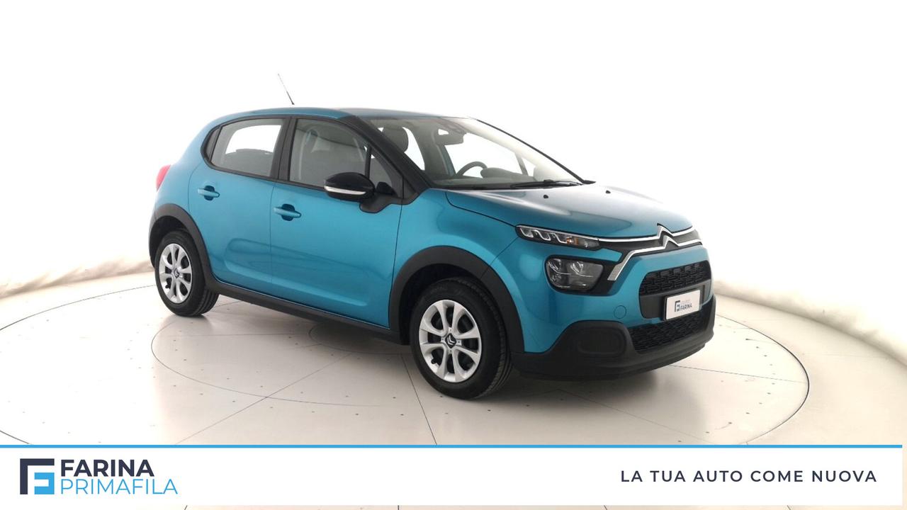 CITROEN C3 III 2017 - C3 1.2 puretech Feel s&s 83cv neopatentati my20