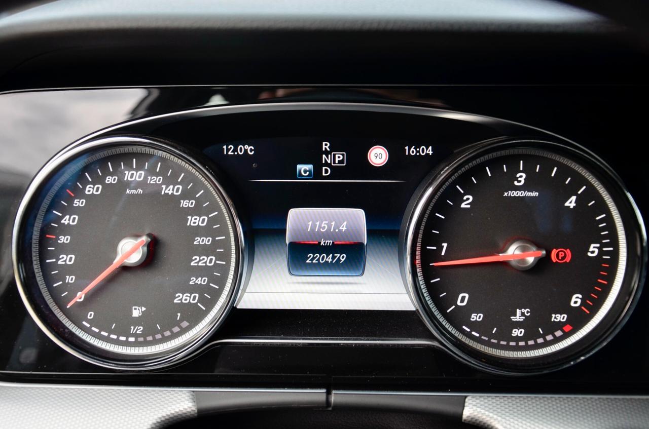 MERCEDES-BENZ SW E 220d SPORT 194cv AUTO, UFF ITALIANA, SERVICE MERCEDES, FULL LED, RETROCAMERA, PERMUTE
