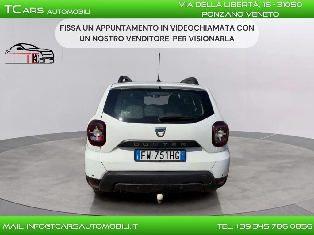 DACIA DUSTER 1.6 GPL - GANCIO TRAINO - EURO 6 B