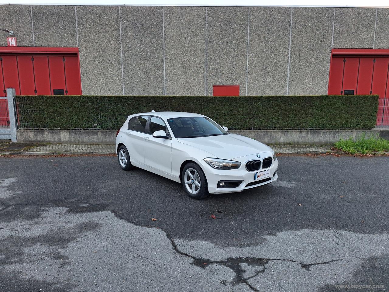 BMW 118d AUTOM. EURO 6 CRUISE SENSORI DI PARCHEGGIO