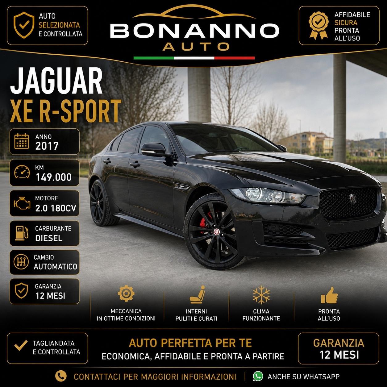 Jaguar XE 2.0 D Turbo R-Sport