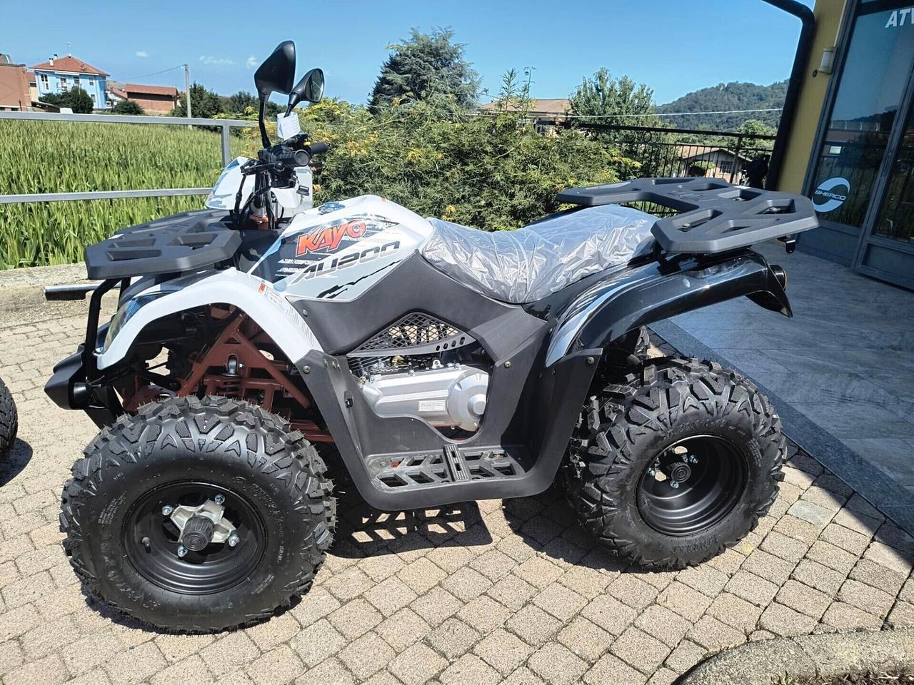 Quad agricolo 200 kayo targa gialla