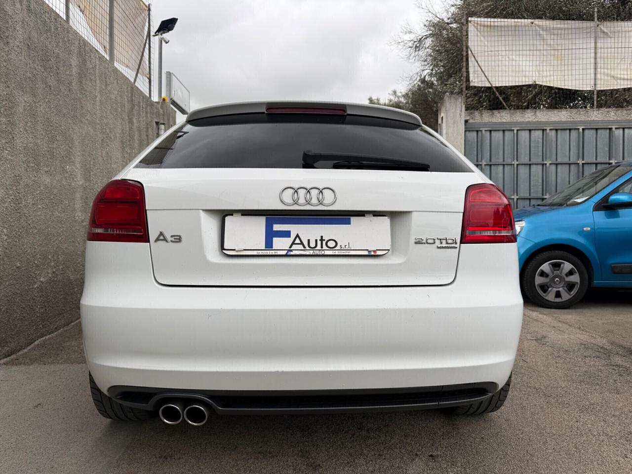 Audi A3 2.0 TDI 170 CV Quattro S-Line,Bluetooth,Climatronic Biz.,ecc.