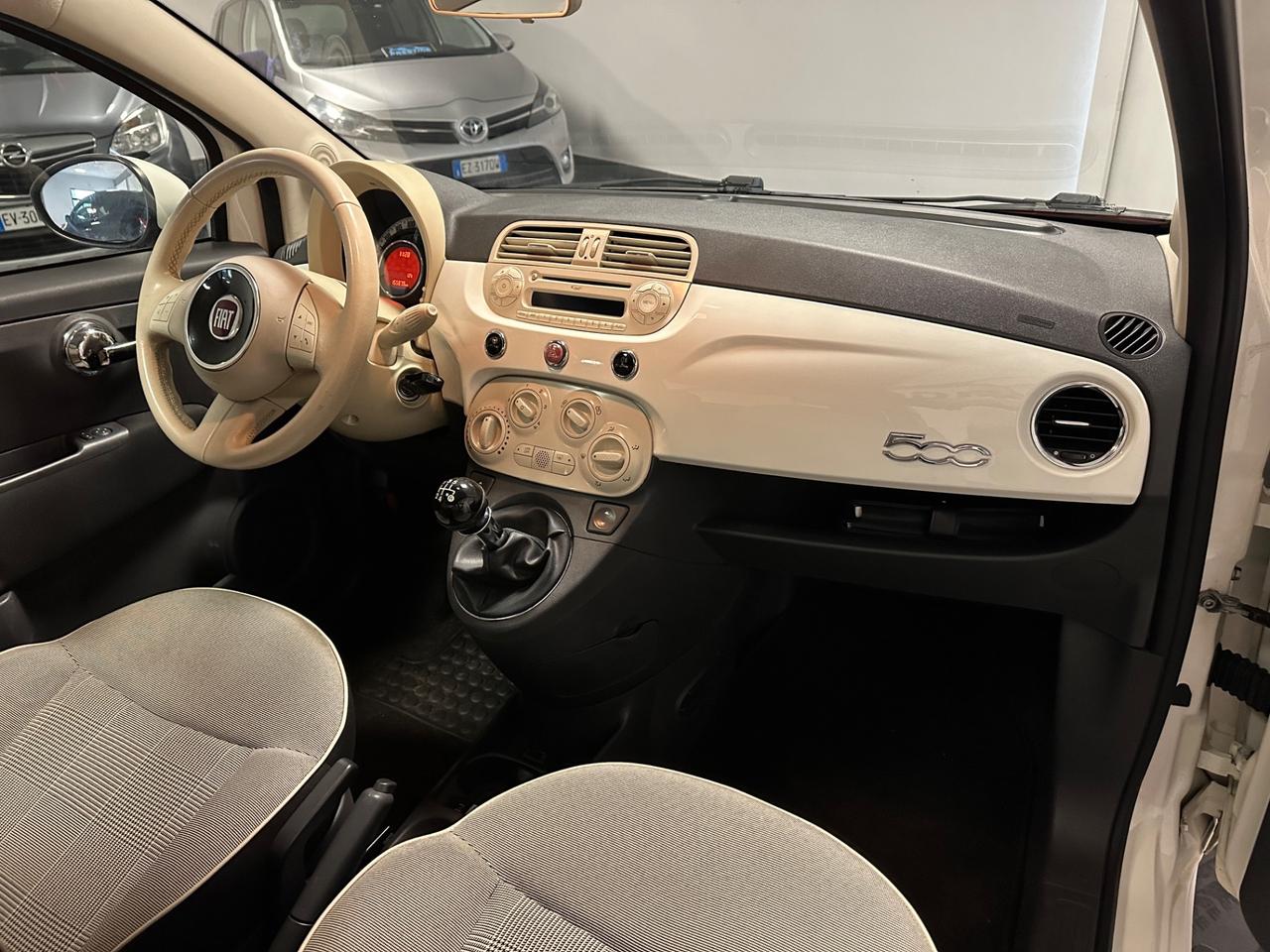 FIAT 500 1.2 GPL 69CV NEOPATENTATI LOUNGE TETTO PANORAMICO