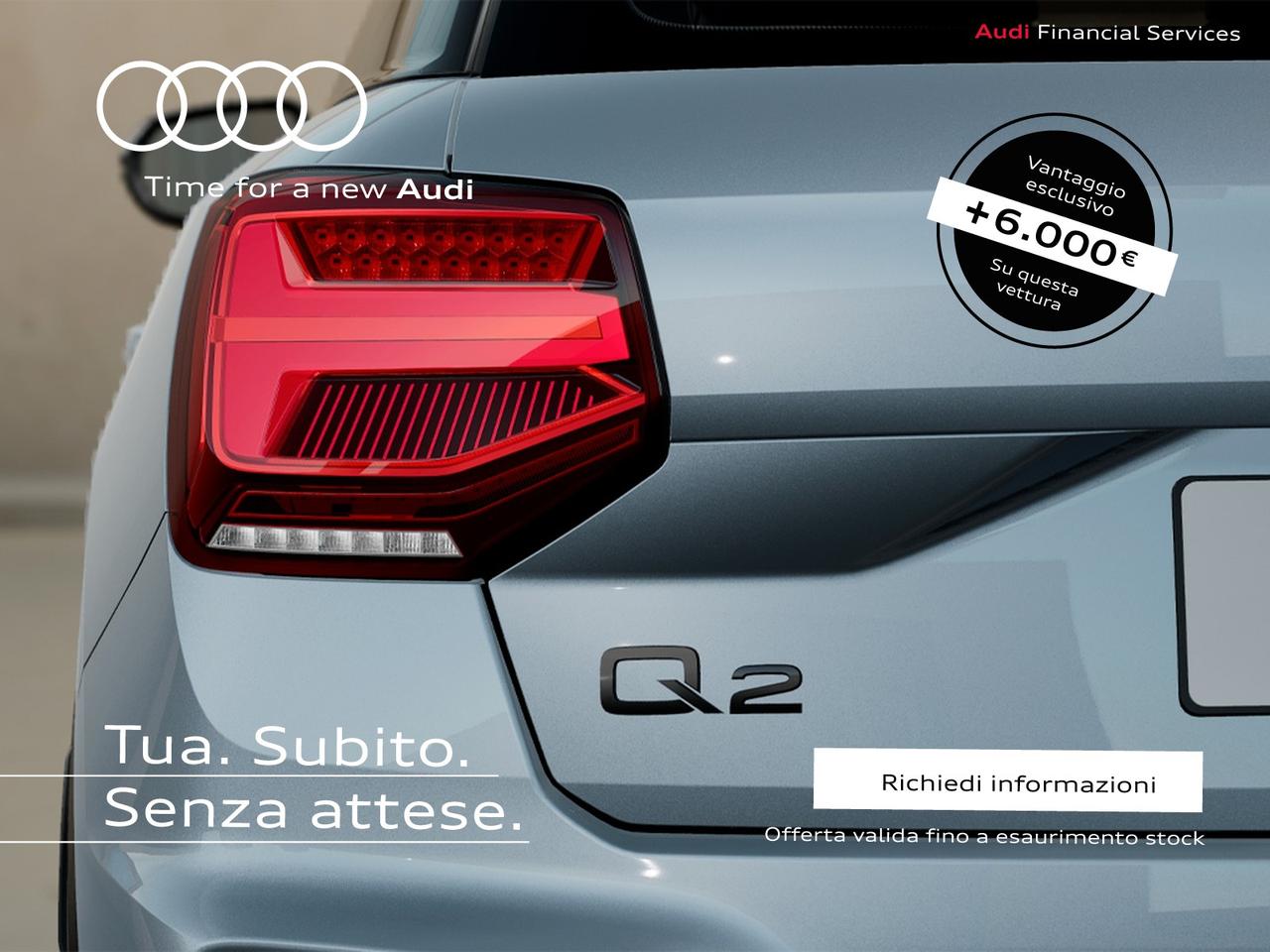 Audi Q2 35 2.0 tdi identity black quattro s-tronic