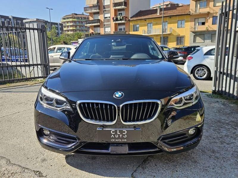 BMW Serie 2 220d Cabrio Luxury auto my18