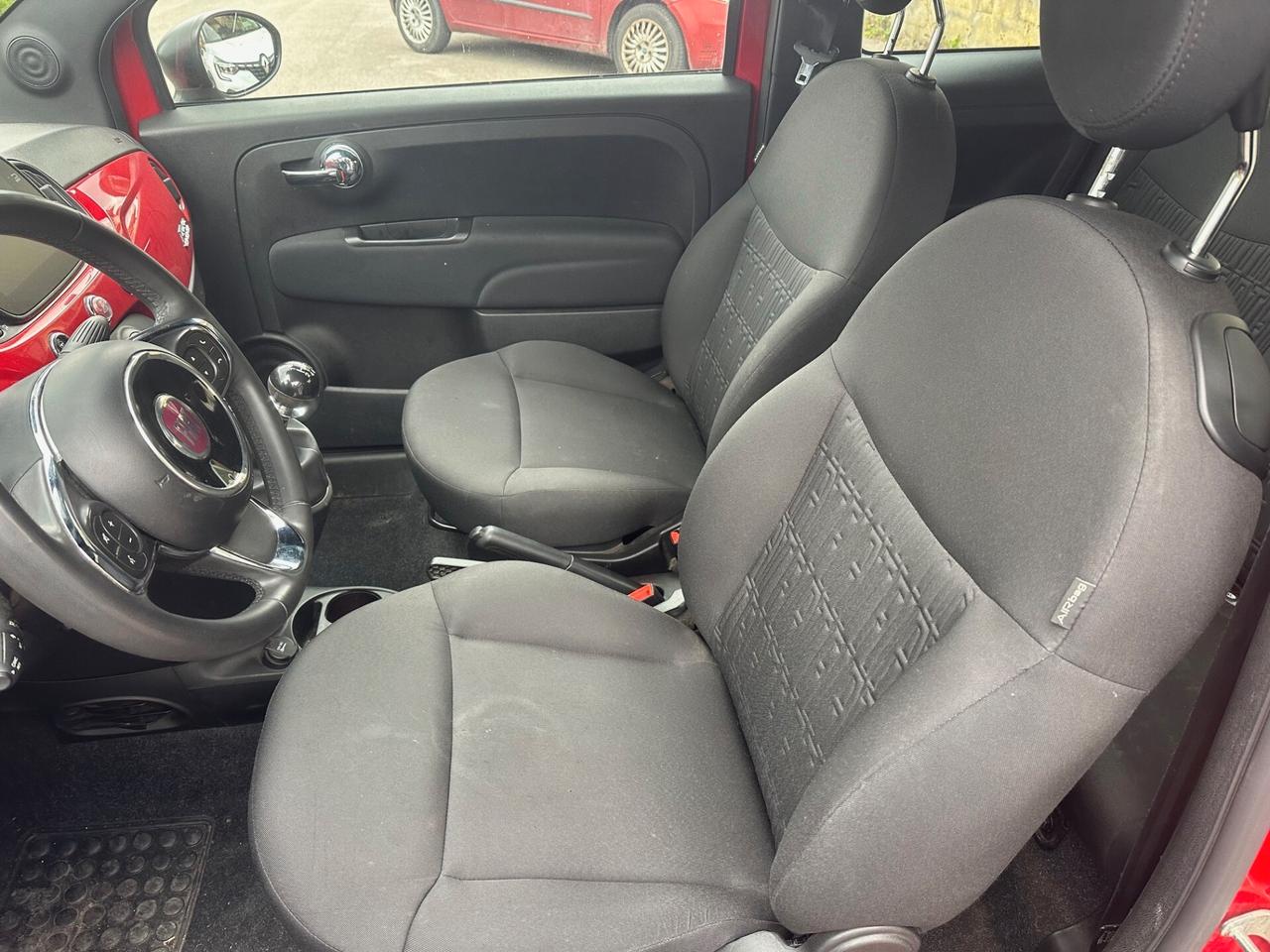 Fiat 500 1.0 Hybrid Red