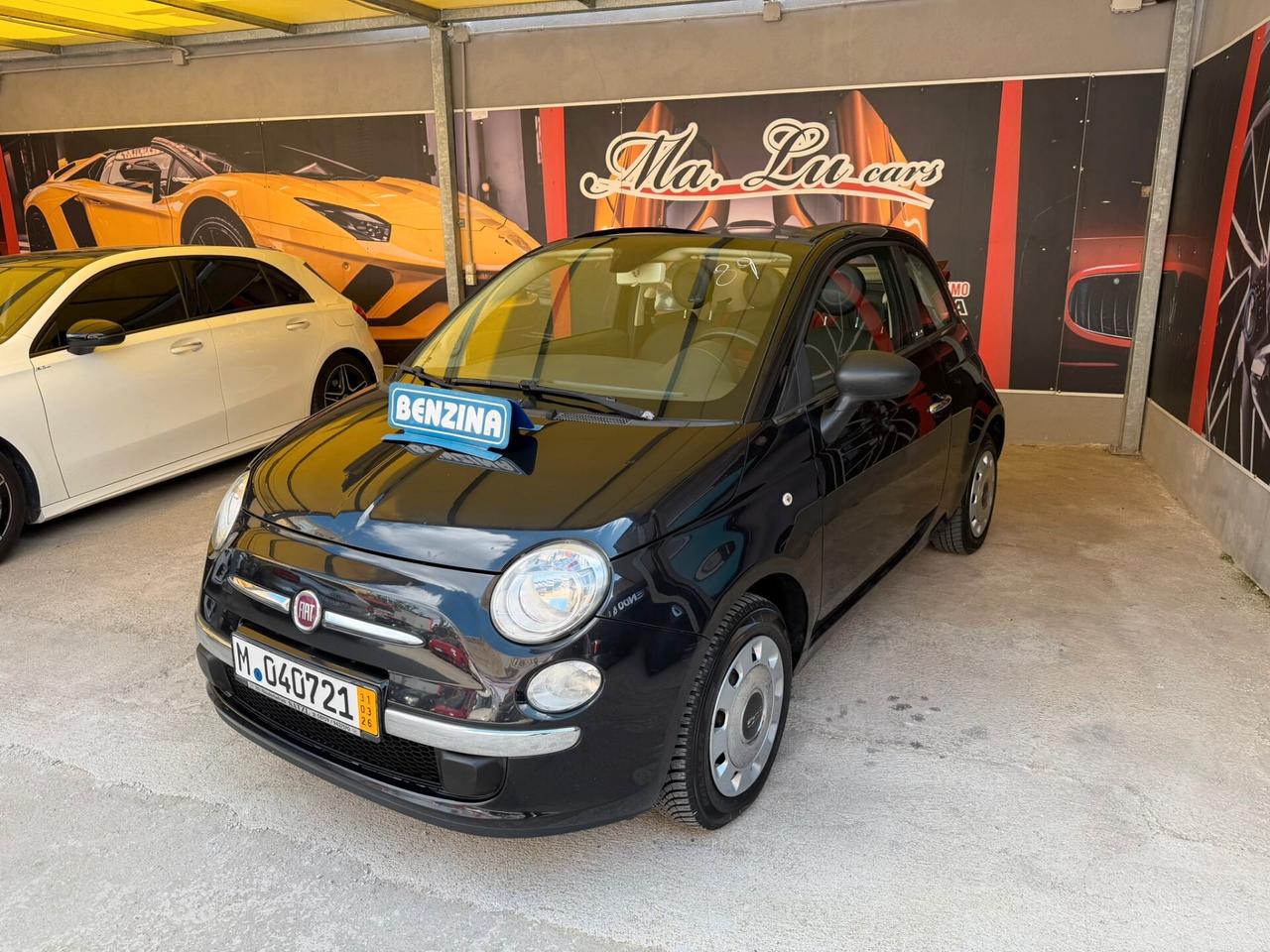 Fiat 500 1.2cc benzina 12 mesi garanzia-2012