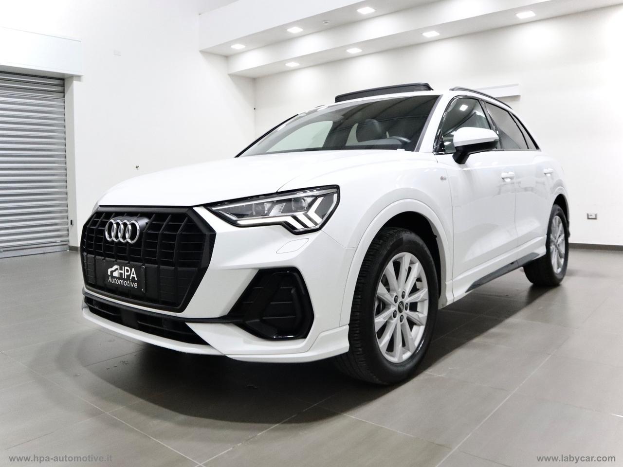 AUDI Q3 2.0TDI S-line TETTO LED MATRIX PELLE RETROCAMERA