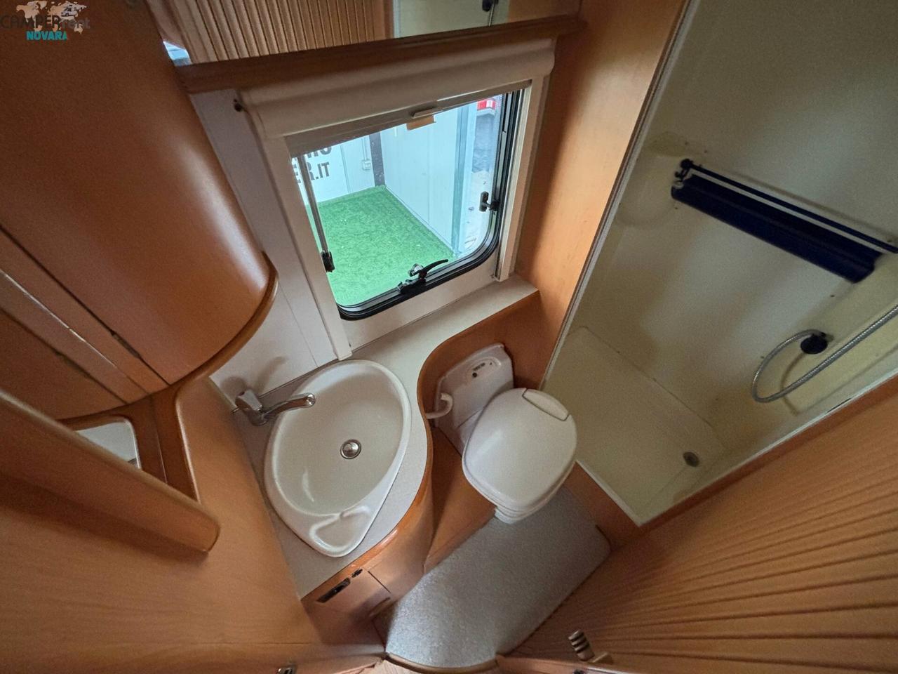 HYMER TRAMP 575 -Semintegrale letto alla francese compatto 6,15 mt