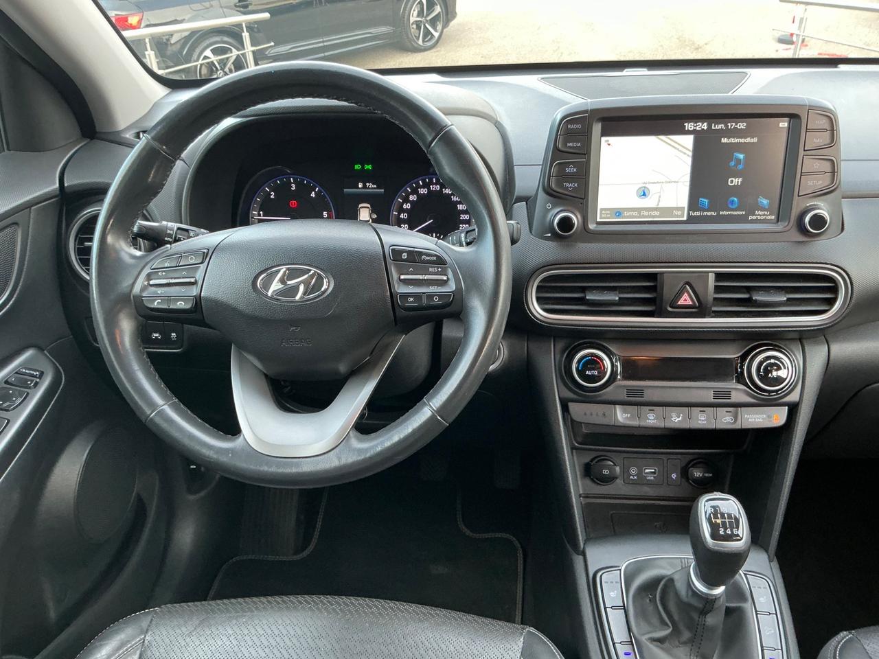 Hyundai Kona 1.6 diesel 116cv in garanzia