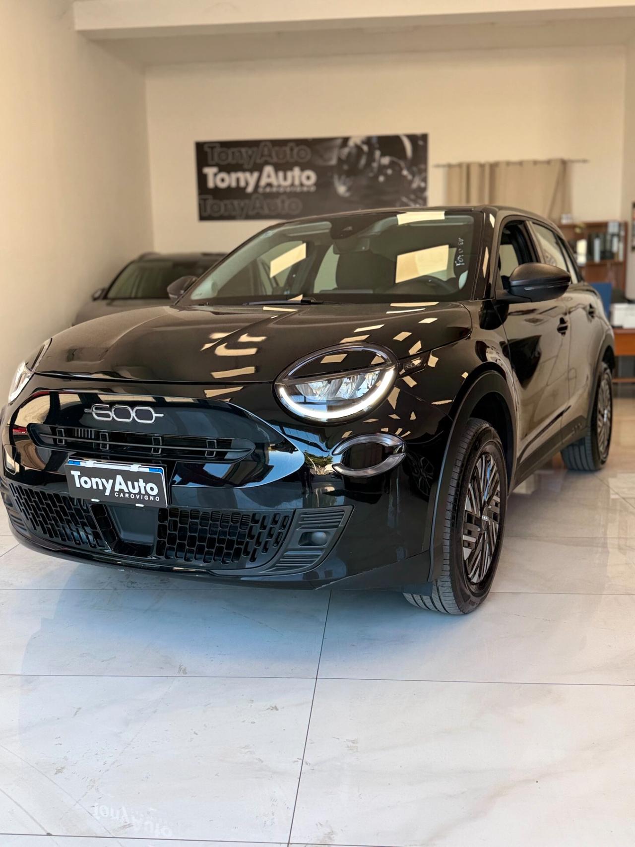 Fiat 600 1.2 hybrid La Prima II 110cv automatica APPLE CARPLAY,VIRTUAL COCKPIT,SENSORI PARCHEGGIO,GARANZIA UF