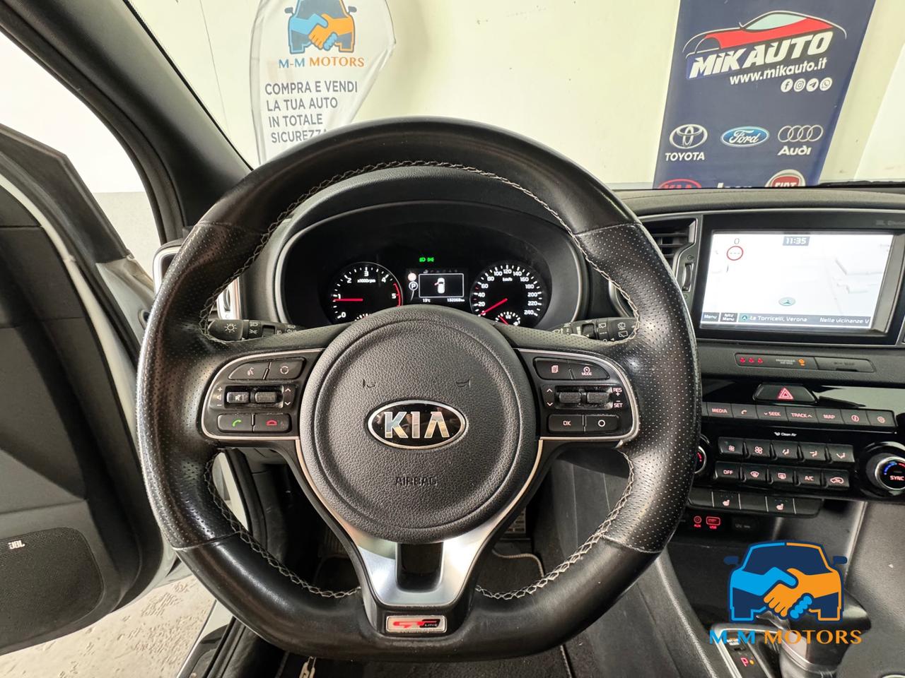 Kia Sportage 2.0 crdi GT Line awd 136cv auto UNICOPRO