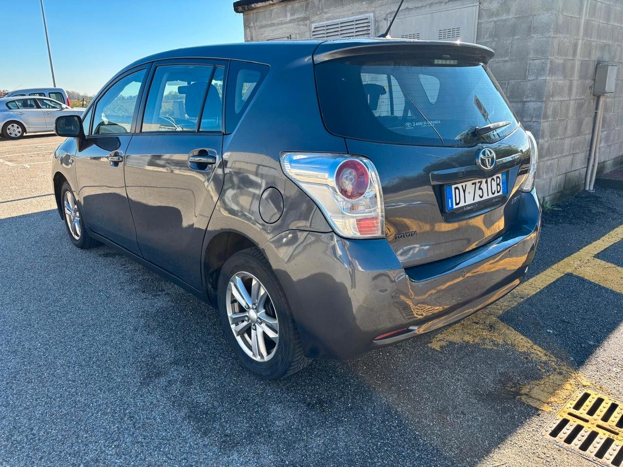 Toyota Verso 1.6 Sol CON SOLI 91.900 KM CERTIFICATI TOYOTA UNICO PROPRIETARIO