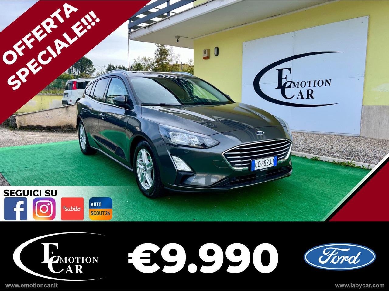 FORD Focus 1.5 EcoBlue 120CV SW Business - 2019