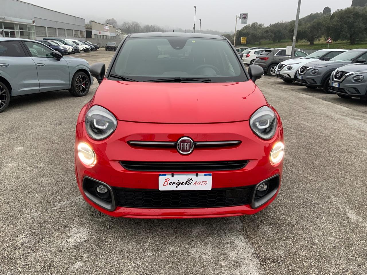 Fiat 500X 1.0 T3 120 CV Cross ROSSA TETTO NERO