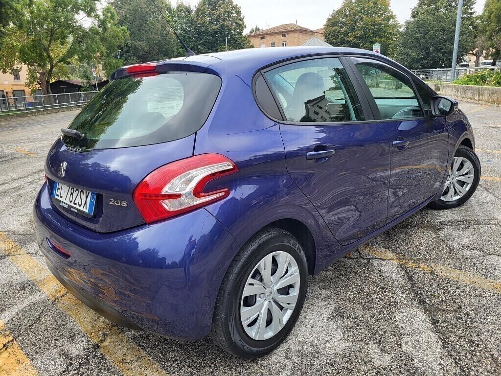 PEUGEOT 208-1,4 HDI - BLU - FOTO TAGLIANDI PEUGEOT