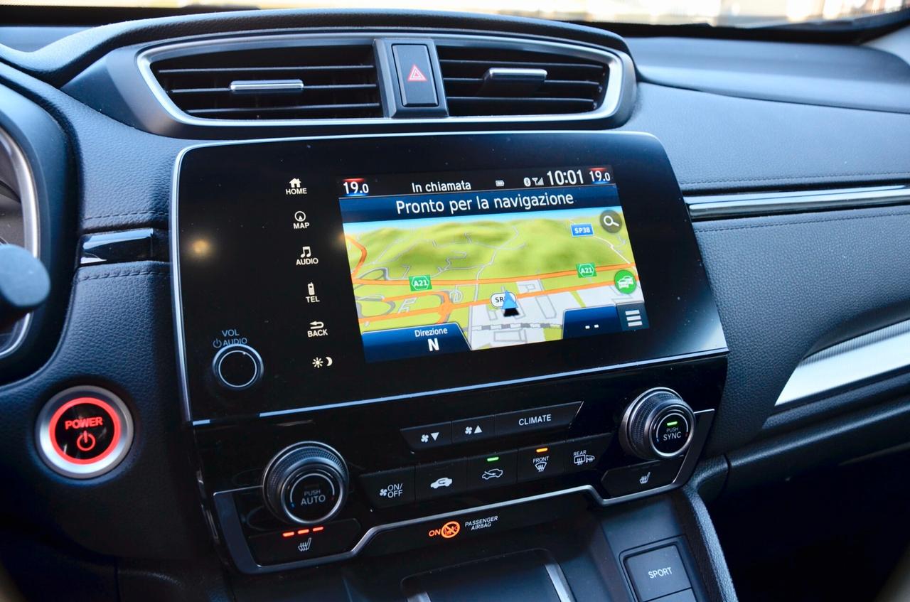 HONDA CR-V 2.0 MHEV LIFESTYLE 145cv ECVT, UNICOPROPRIETARIO, SERVICE UFF HONDA, UFF ITALIANA, EURO 6D, NAVI, RETROCAMERA, PERMUTE