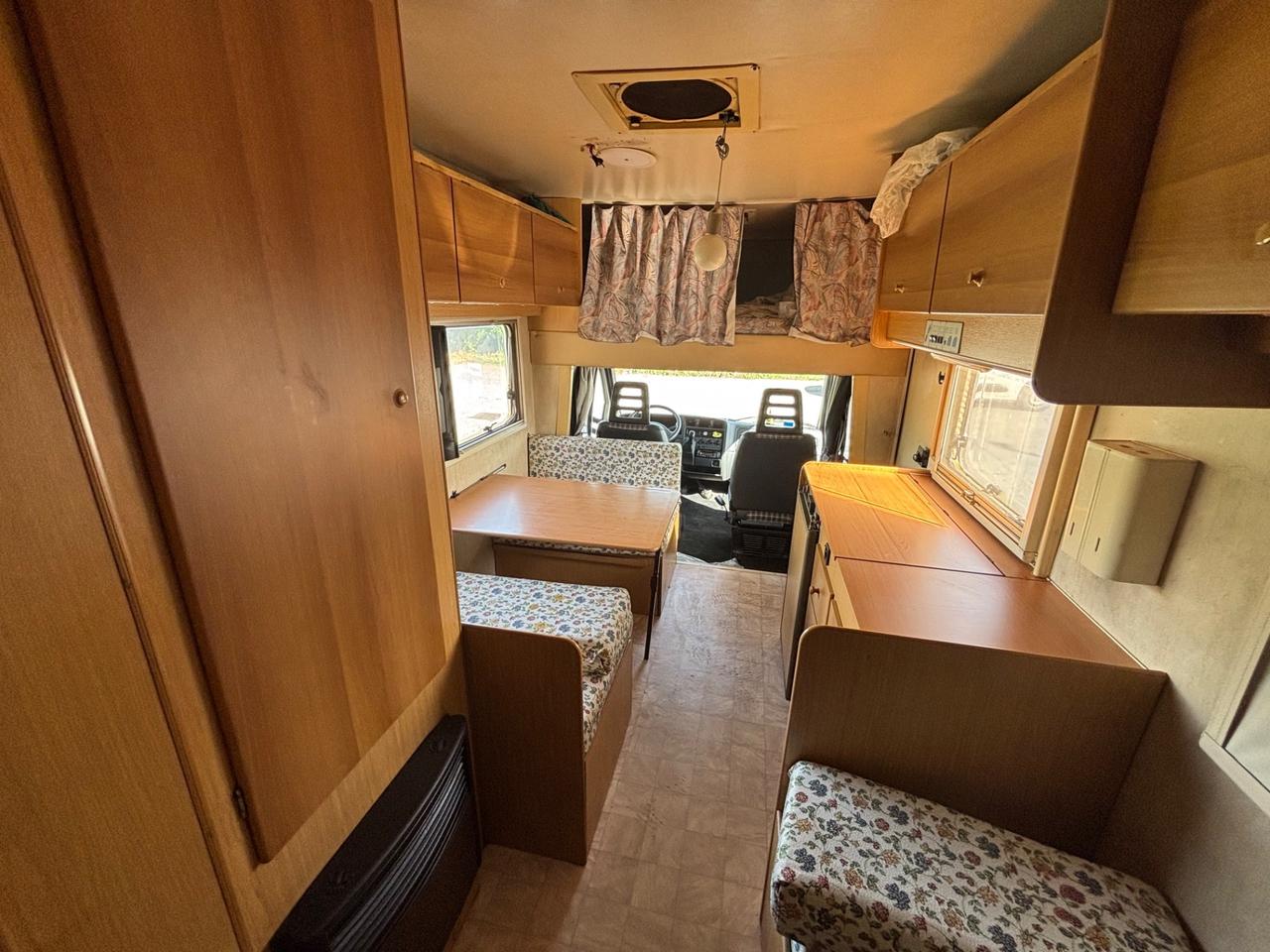 Fiat Camper mansardato Auto roller
