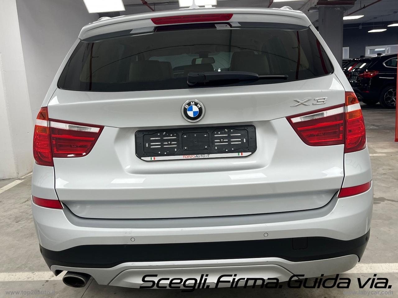 BMW X3 XDrive20d XLine|PELLE TOTALE|8 GOMME