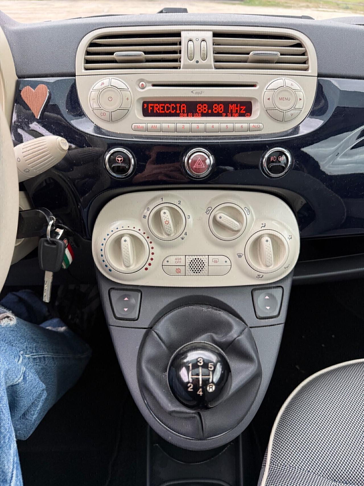 Fiat 500 Diesel 1.3 Multijet tetto panoramico Neopatentati