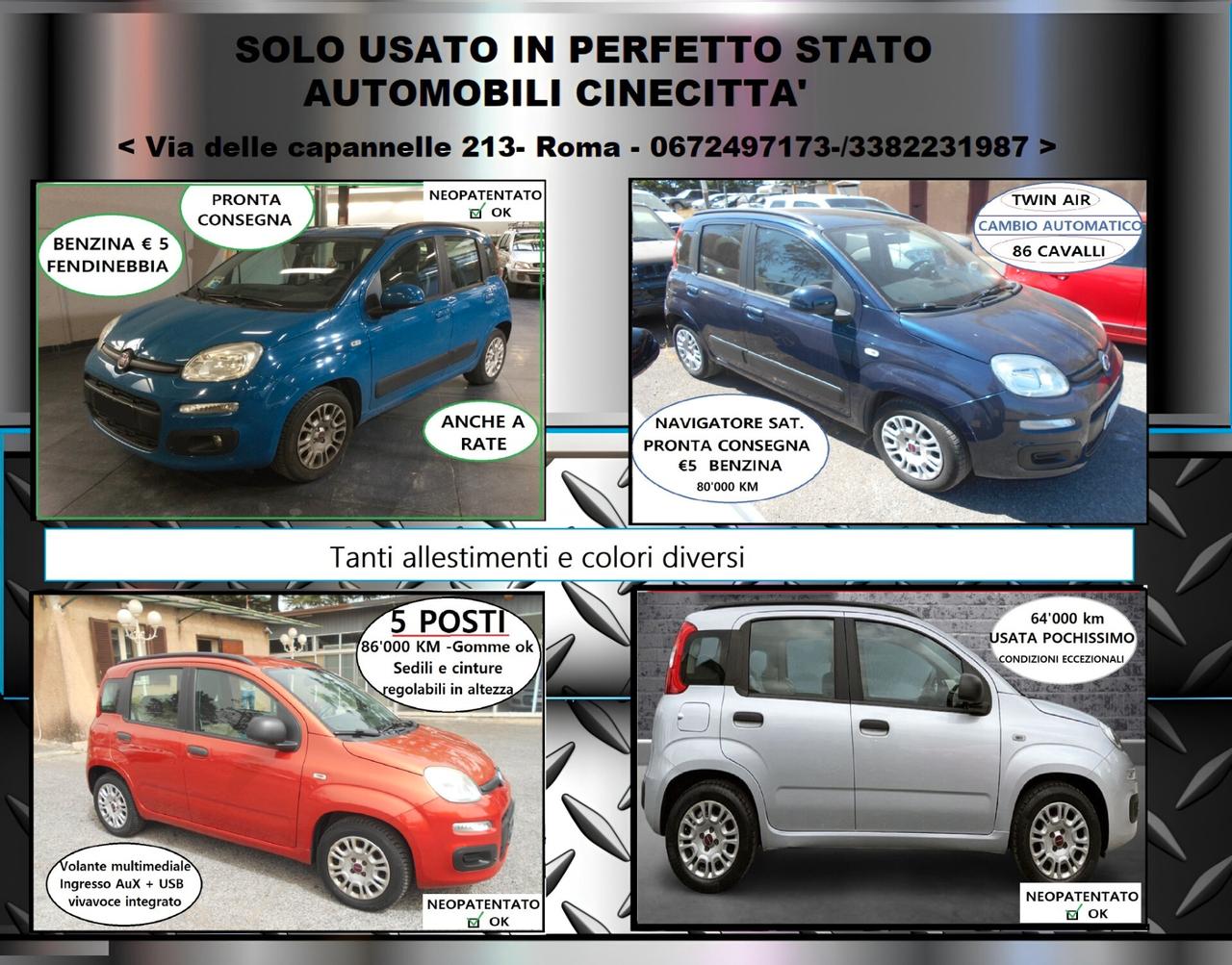 Fiat Panda 1.2 GUIDABILE NEOPATENTATO