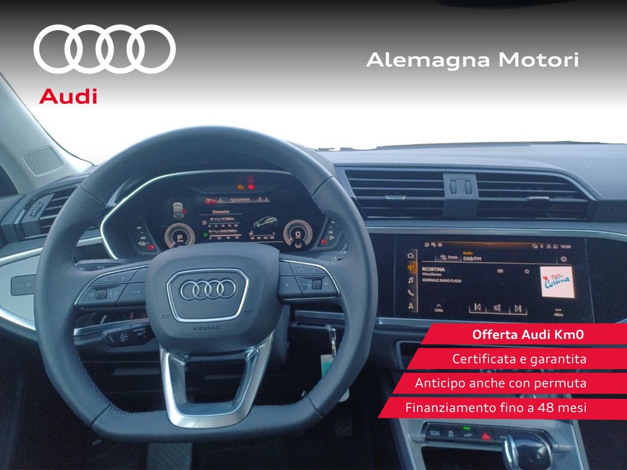 Audi Q3 sportback 45 1.4 tfsi e business plus s-tronic