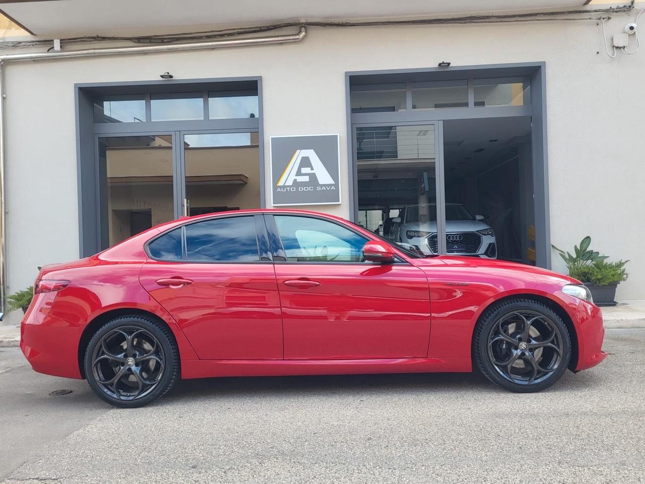 Alfa Romeo Giulia 2.0 Turbo 280 CV AT8 AWD Q4 Veloce Pelle Totale Beige Cerchi 19 Black...