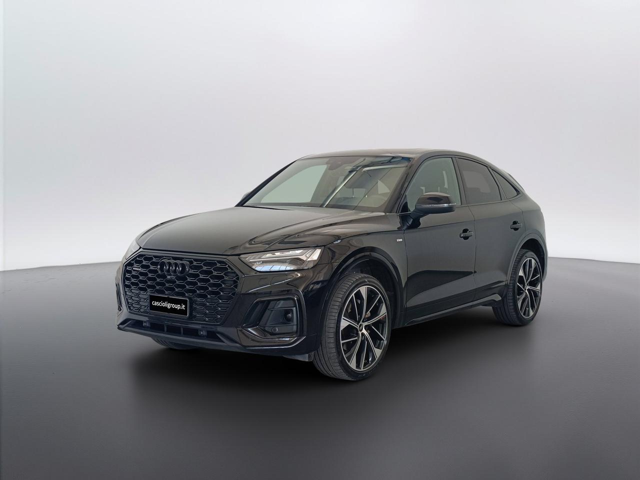 AUDI Q5 I Sportback 2021 - Q5 Sportback 40 2.0 tdi mhev 12V Identity Black quattro s-tronic