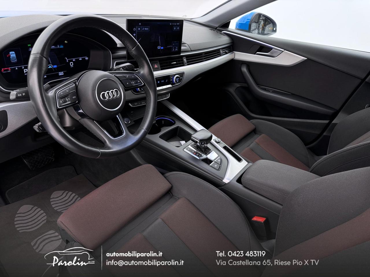 Audi A5 Sportback 40 2.0 tfsi mhev S-line edition S-tronic Blu Turbo