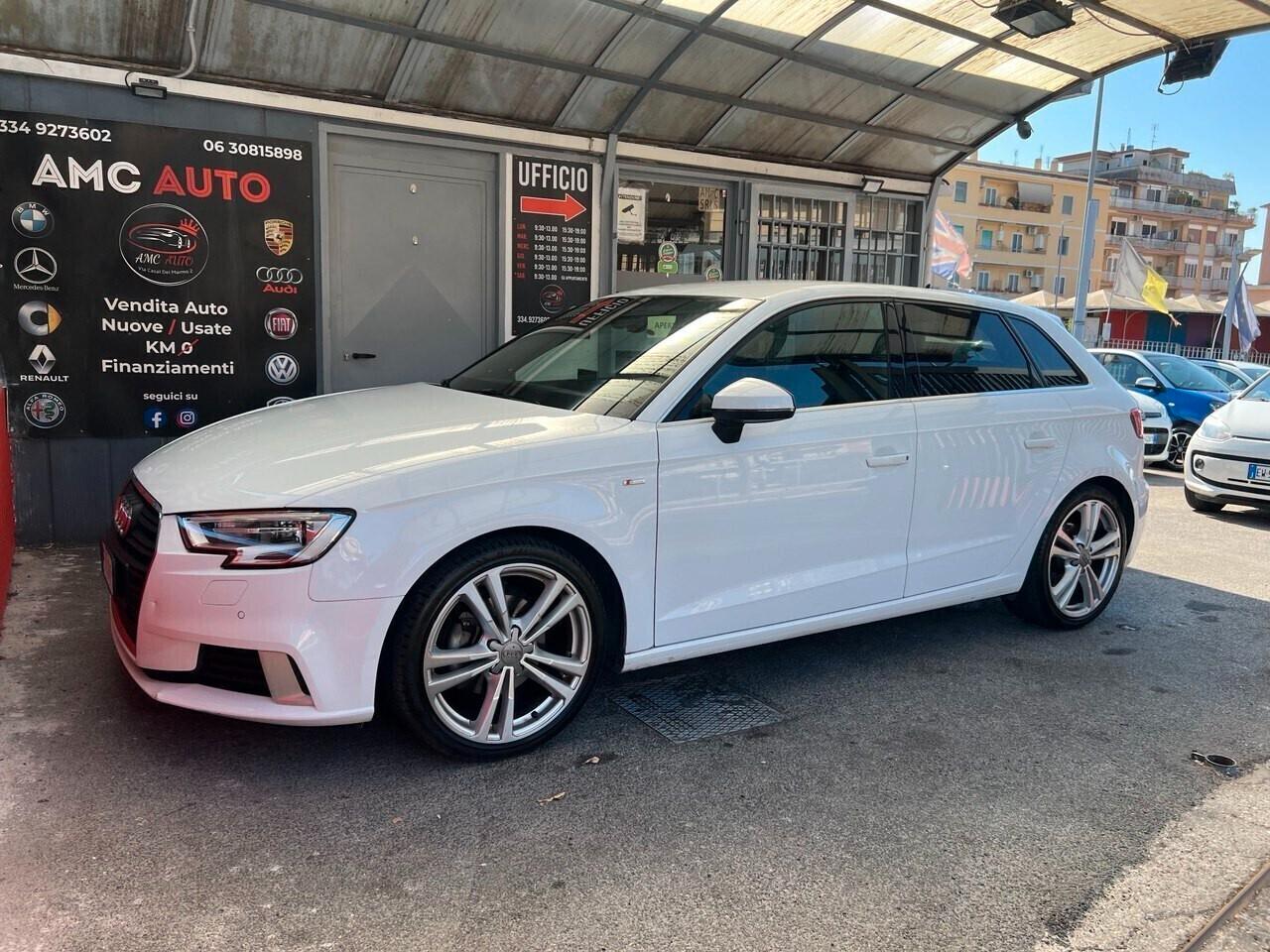 Audi A3 SPB 30 TFSI S tronic S LINE - FINANZIAMENTI - PERMUTE