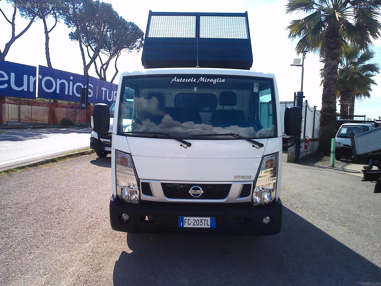 Nissan Cabstar NT 400 3000 130CV EURO 6 RIBALTABILE TRIL 139000KM