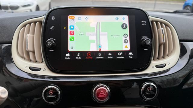 FIAT 500 1.2 69CV DUALOGIC LOUNGE*24M.G*C.L.17*NAVI*CARPLAY