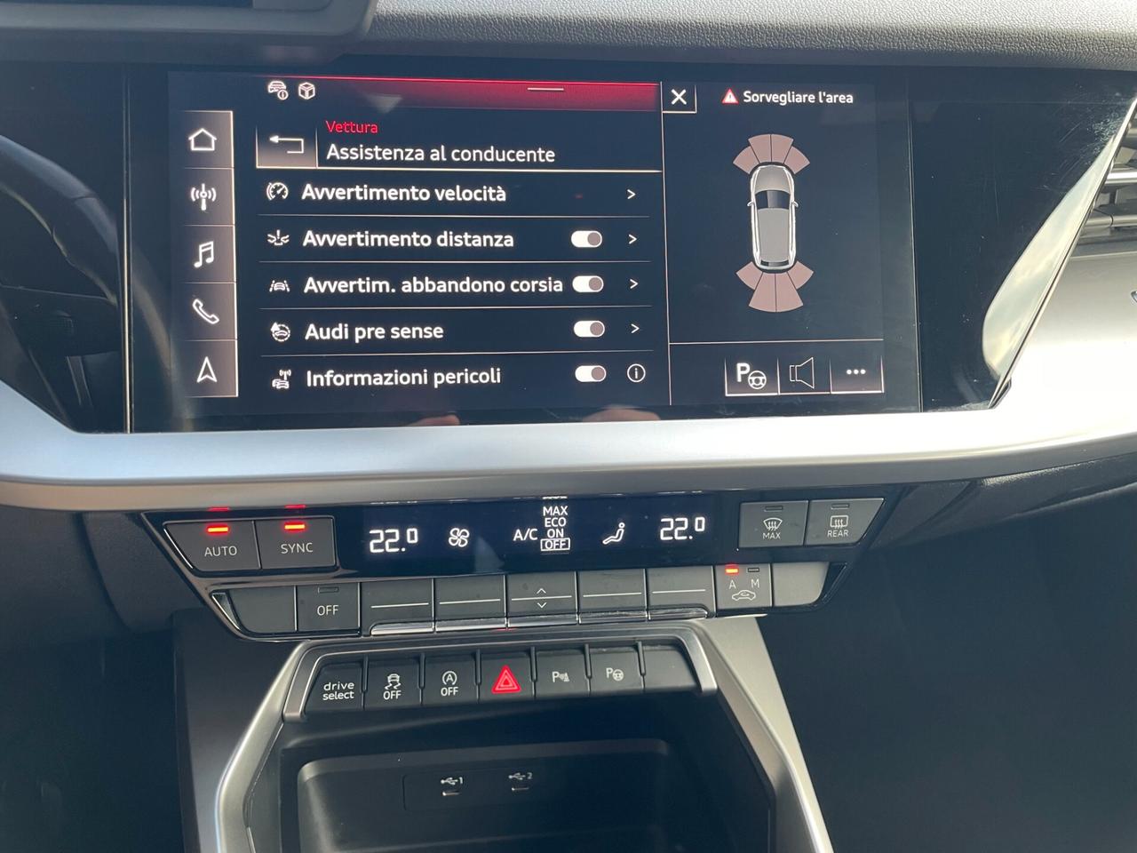 Audi A3 SPB 35 2.0TDI 150cv Stronic Sline