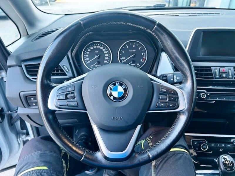 Bmw 216 216d Active Tourer Advantage - Unico proprietario -