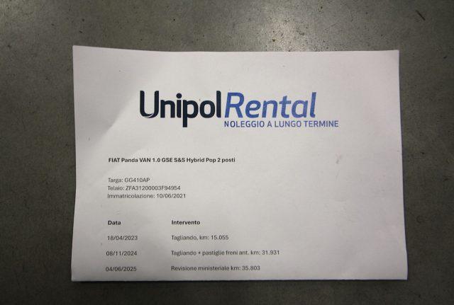 FIAT Panda VAN 1.0 GSE S&S Hybrid Pop 2 posti + IVA
