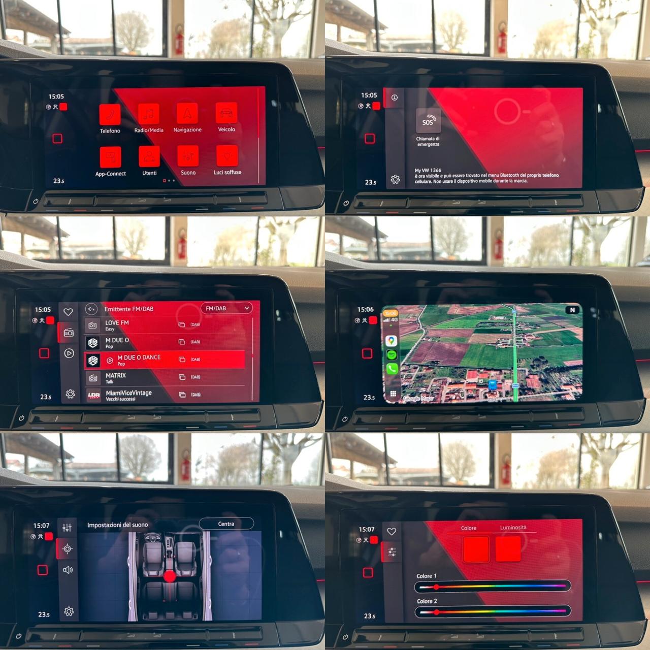 VOLKSWAGEN GOLF VARIANT 2.0 TDI LIFE 115CV *CARPLAY*LED*ACC*