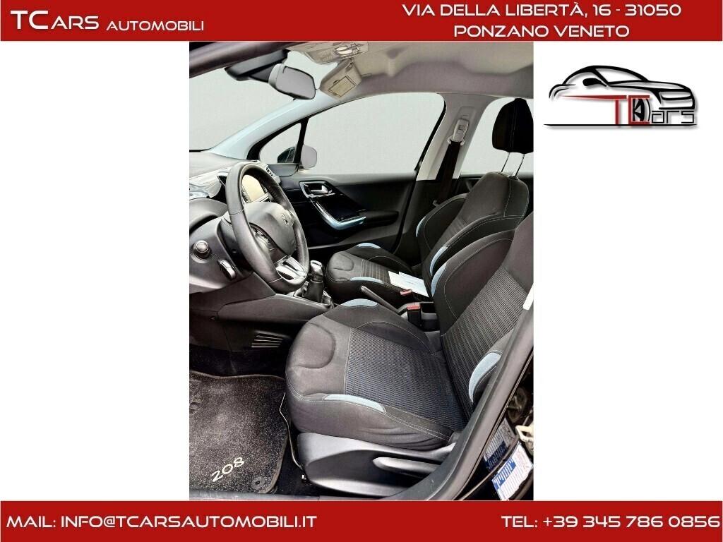 PEUGEOT 208 1.2BENZ GARANZIA 3 ANNI TOP