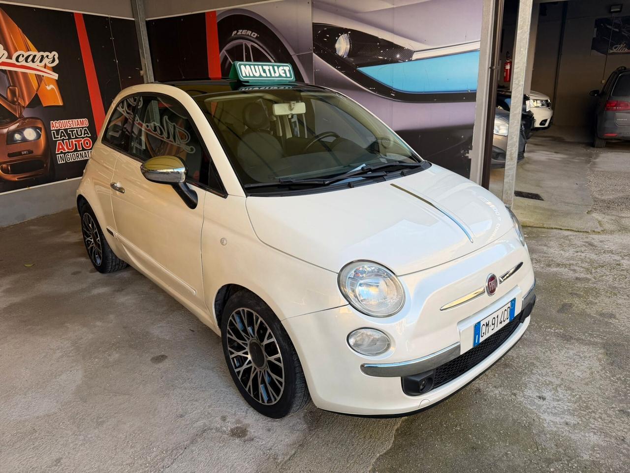 Fiat 500 1.3cc diesel 12 mesi garanzia-2008