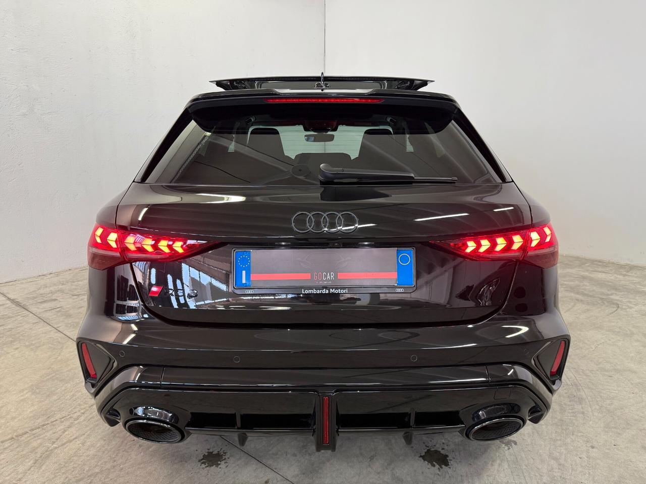 Audi RS3 Spb Tfsi Quattro Tetto Full UFF. ITALIANA *MY 2026*GARANZIA E SERVICE AUDI* PREZZO REALE SE