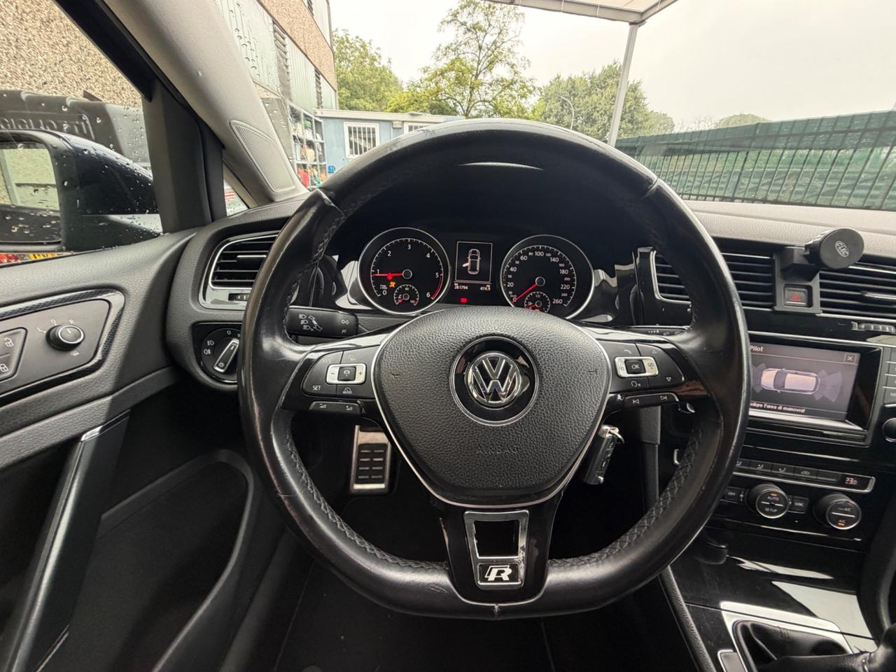VW GOLF 7 2013 R-LINE 1.6TDI GANCIO TRAINO 1500KG