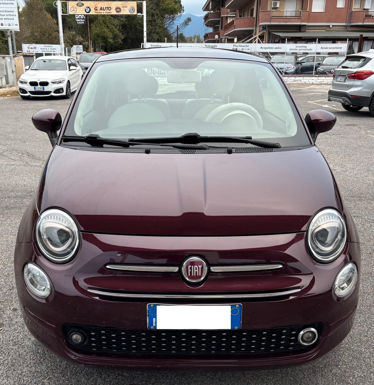 Fiat 500 1.2 Lounge STUPENDA, PANORAMA, CERCHI IN LEGA, CLIMA AUTOMATICO, VOLANTE MULTIFUNZIONE!!!