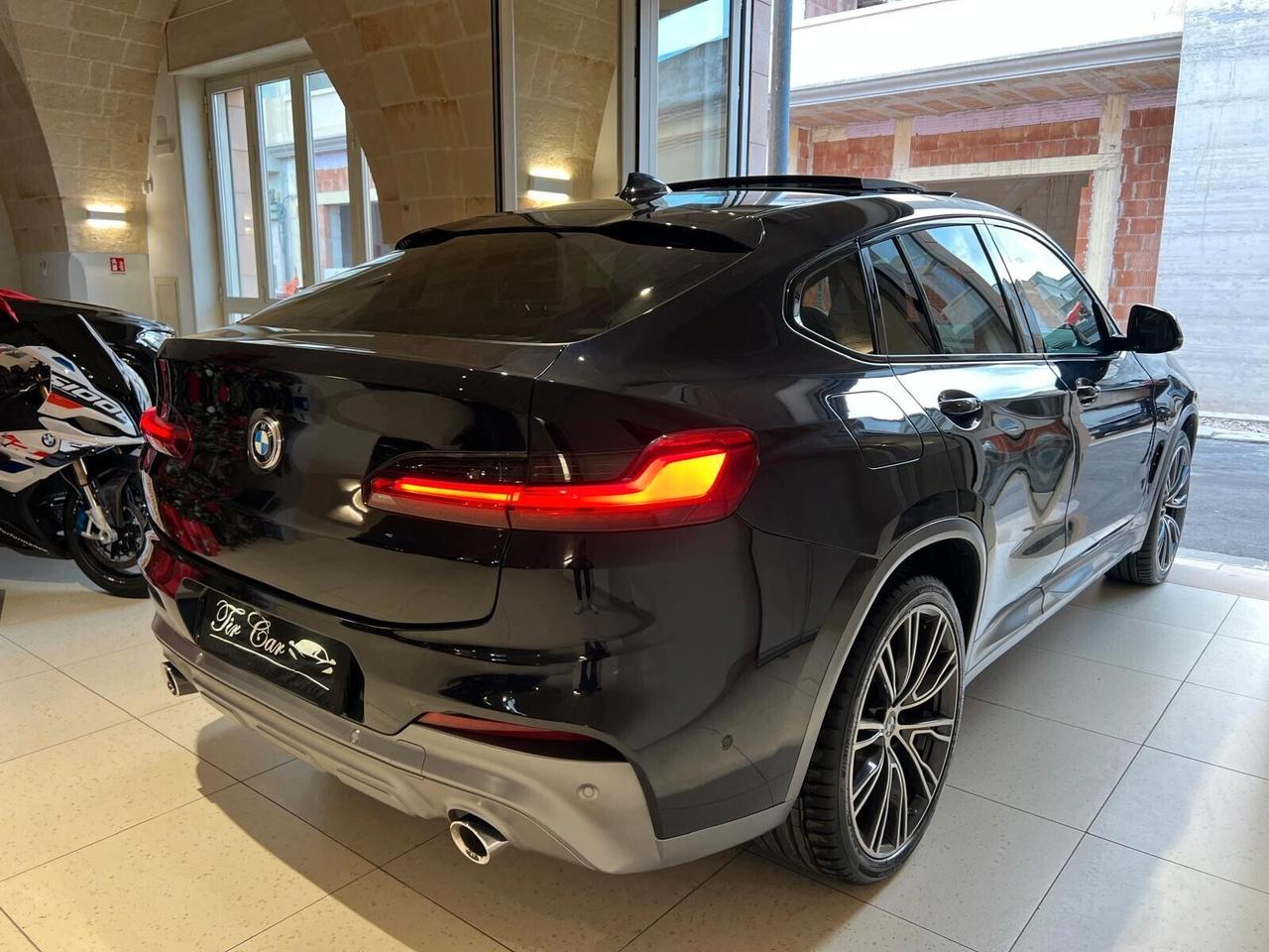 BMW X4 M-SPORT X 2.0 X-DRIVE 190CV TETTO PELLE NAVI ANNO 2019