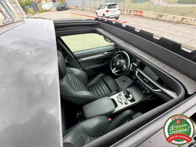 ALFA ROMEO Stelvio 2.2 Q4 210cv Veloce Tetto Apribile PinzeRosse