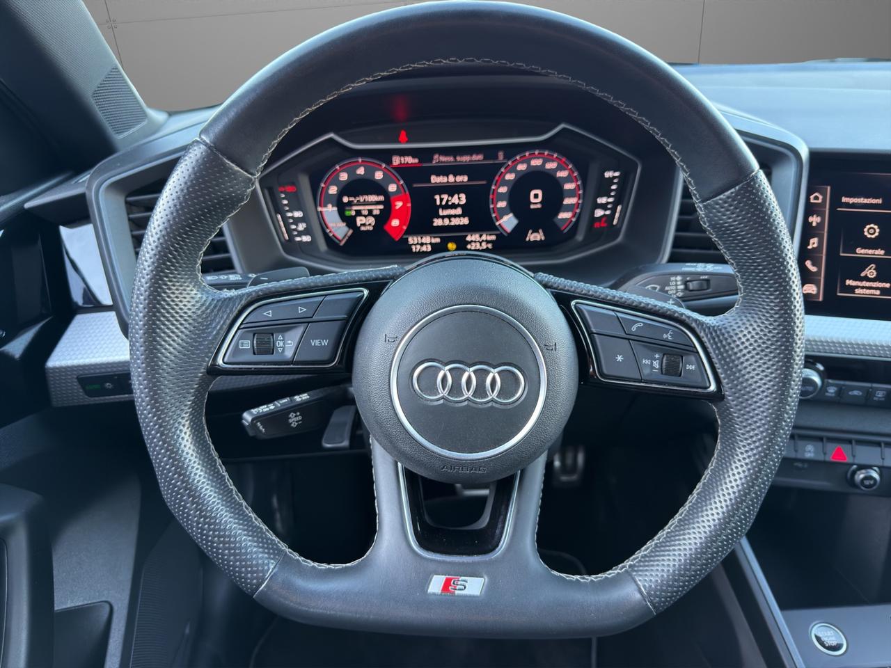 Audi A1 Sportback 30 1.0 tfsi S Line Edition 110cv - UNIPRO - PROMO FINANZIAMENTO - S LINE INTERNO/ESTERNO - RETROCAMERA