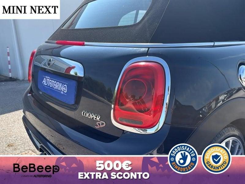 MINI Mini CABRIO 2.0 COOPER SD HYPE AUTO