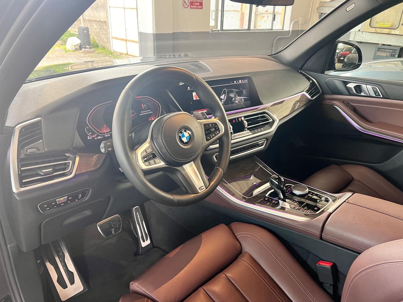 Bmw X5 xDrive30d Msport CERCHI22 TETTO SHADOWLINE SPOS PNEU