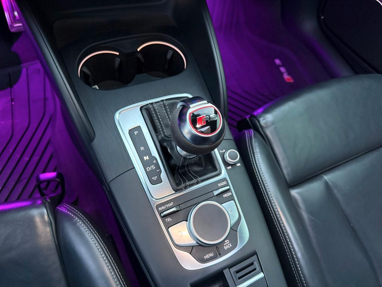 Audi RS3 SPB 2.5Tfsi 400Cv Quattro S-Tronic Total Black Tetto Virtual