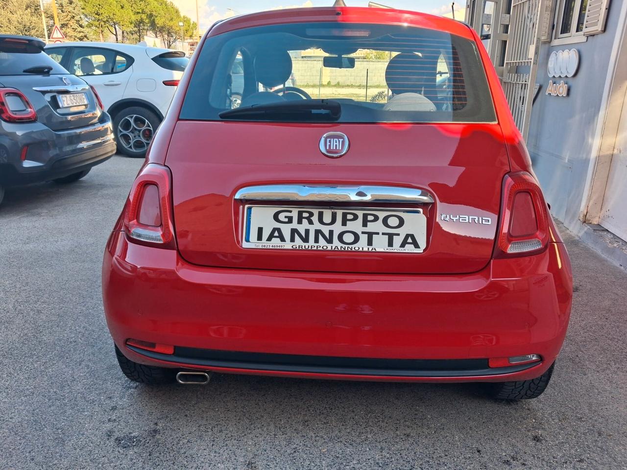 Fiat 500 1.0 Hybrid 70 C.V. NAVIGATORE ANDROID PIU CAR PAY GARANZIA 12 MESI CON ERTIFICATO DI CONFORMITA'